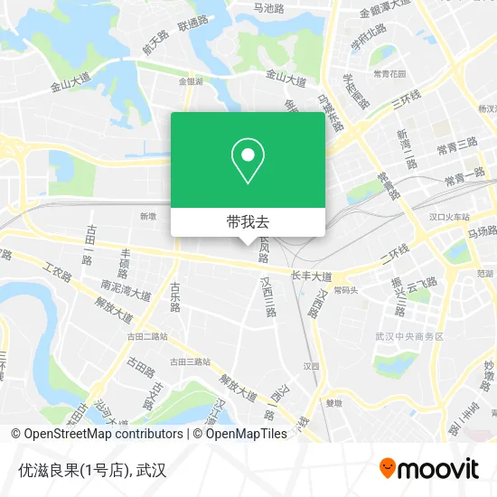 优滋良果(1号店)地图