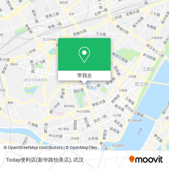 Today便利店(新华路怡美店)地图