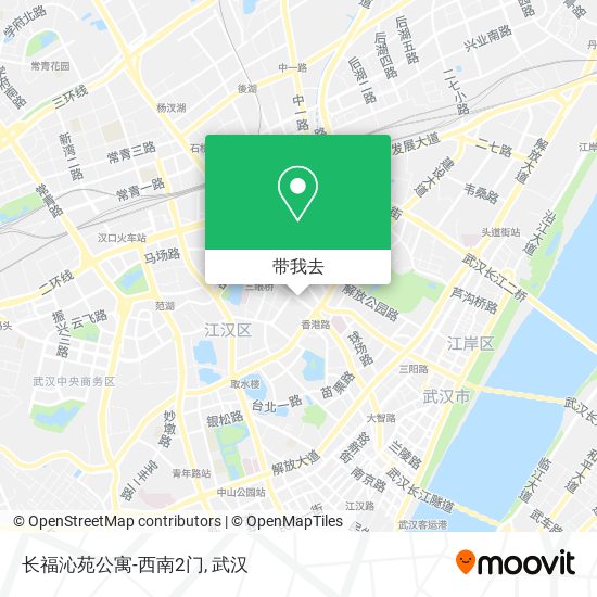 长福沁苑公寓-西南2门地图