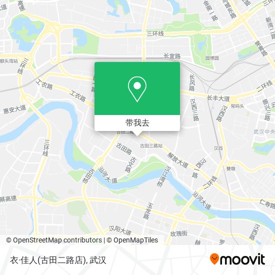 衣·佳人(古田二路店)地图