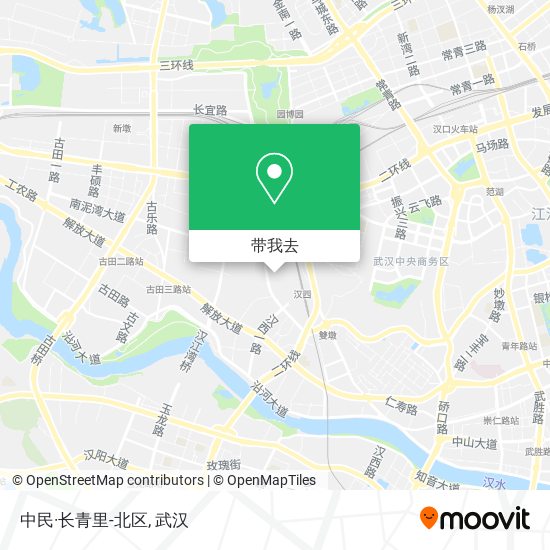 中民·长青里-北区地图