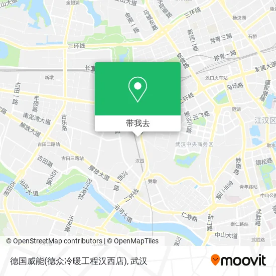 德国威能(德众冷暖工程汉西店)地图