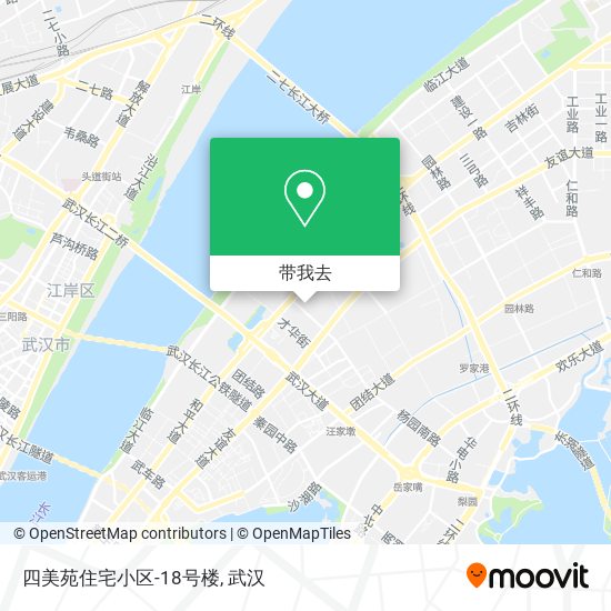 四美苑住宅小区-18号楼地图