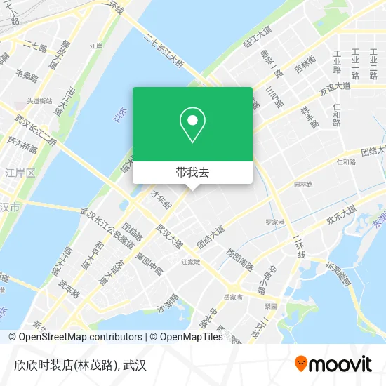 欣欣时装店(林茂路)地图