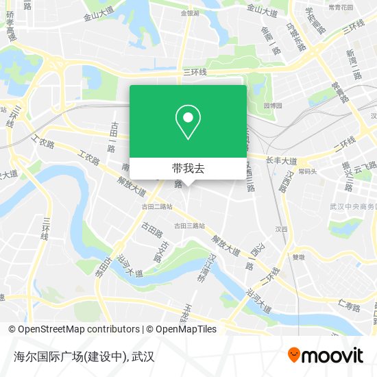 海尔国际广场(建设中)地图
