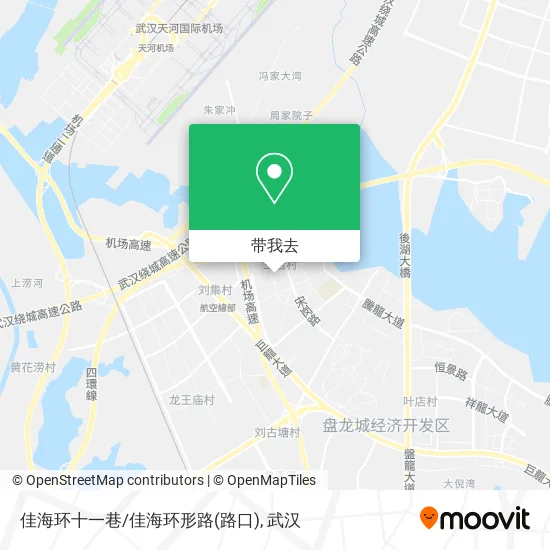 佳海环十一巷/佳海环形路(路口)地图