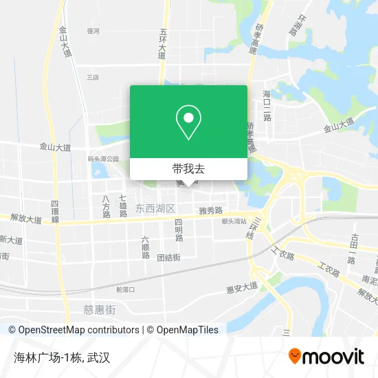 海林广场-1栋地图