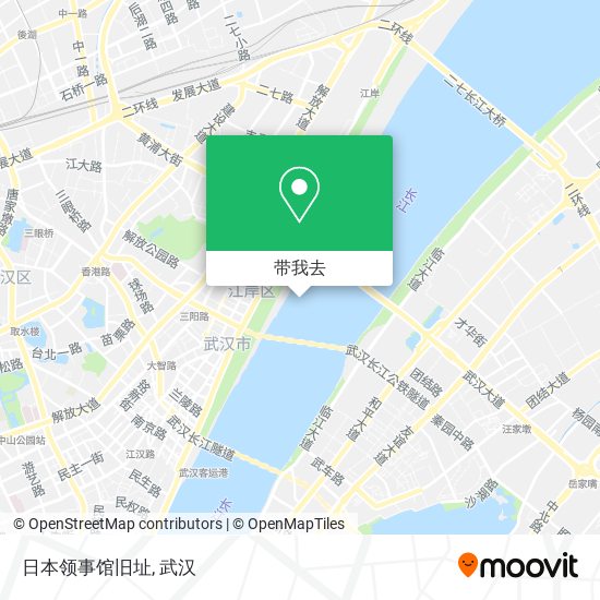 日本领事馆旧址地图
