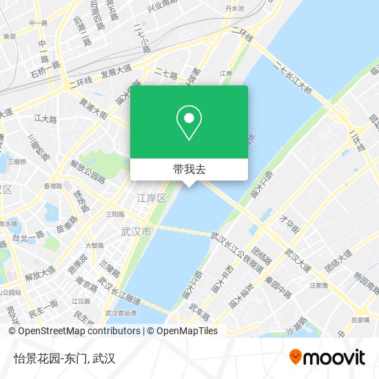 怡景花园-东门地图