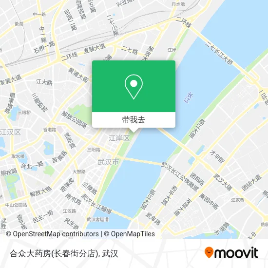 合众大药房(长春街分店)地图