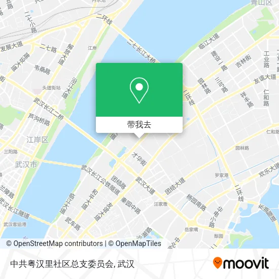 中共粤汉里社区总支委员会地图