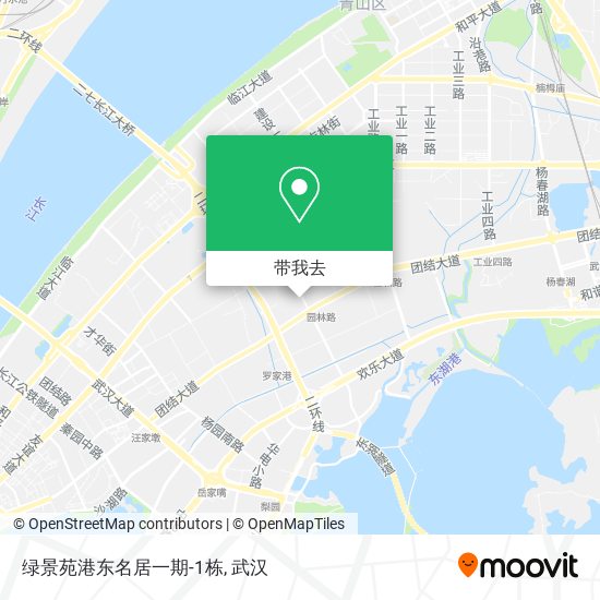 绿景苑港东名居一期-1栋地图