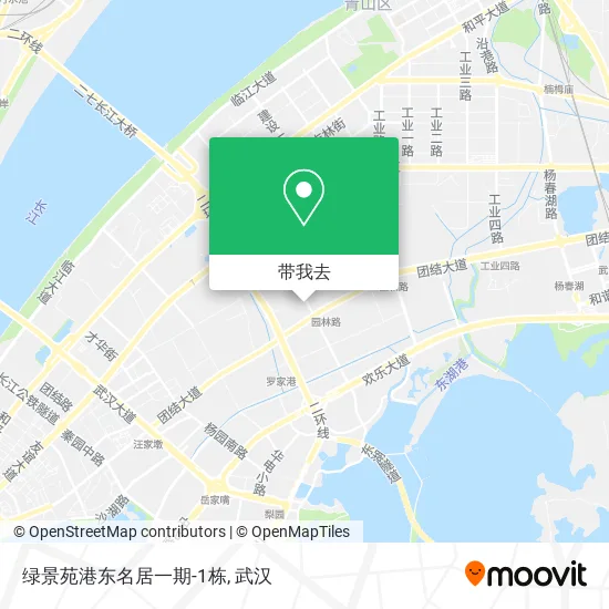 绿景苑港东名居一期-1栋地图
