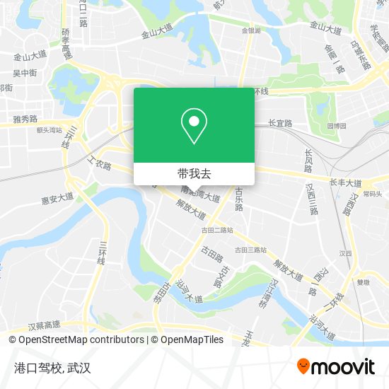 港口驾校地图