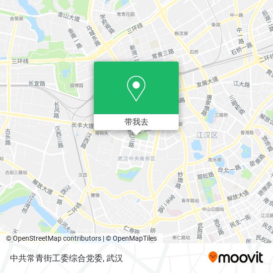 中共常青街工委综合党委地图
