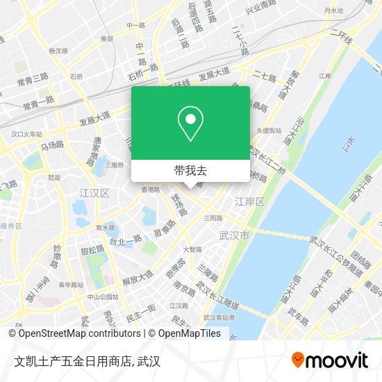 文凯土产五金日用商店地图