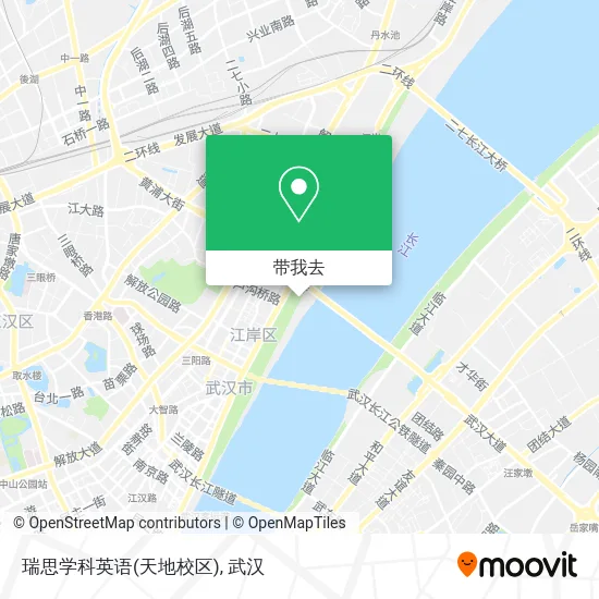 瑞思学科英语(天地校区)地图