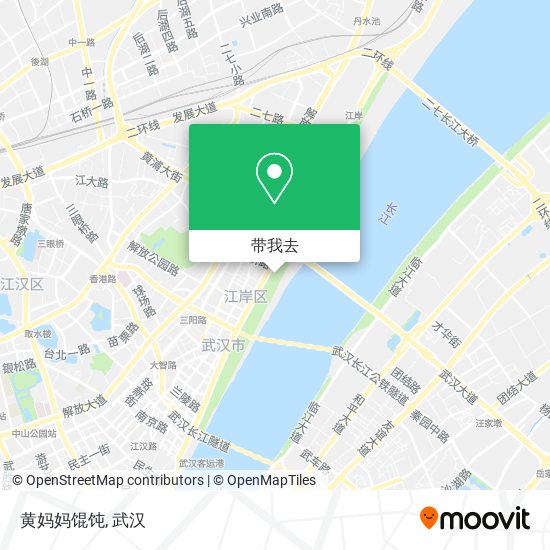 黄妈妈馄饨地图