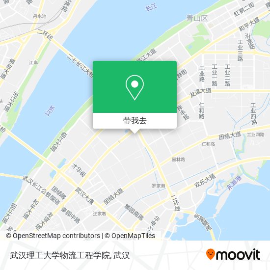 武汉理工大学物流工程学院地图