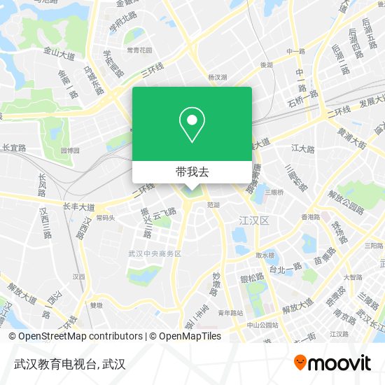 武汉教育电视台地图