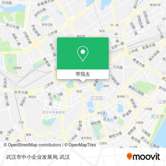 武汉市中小企业发展局地图