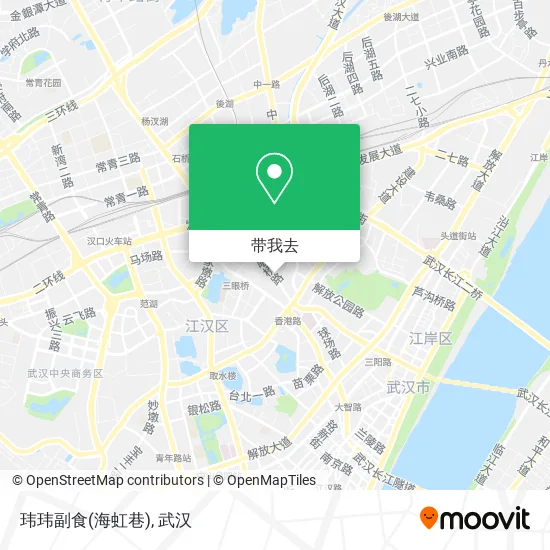 玮玮副食(海虹巷)地图