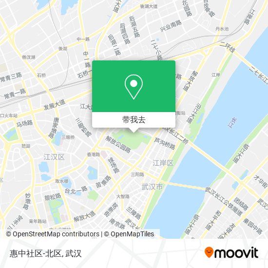 惠中社区-北区地图