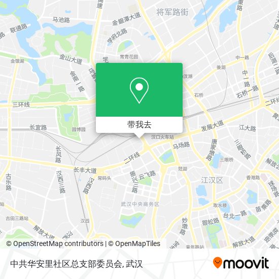 中共华安里社区总支部委员会地图