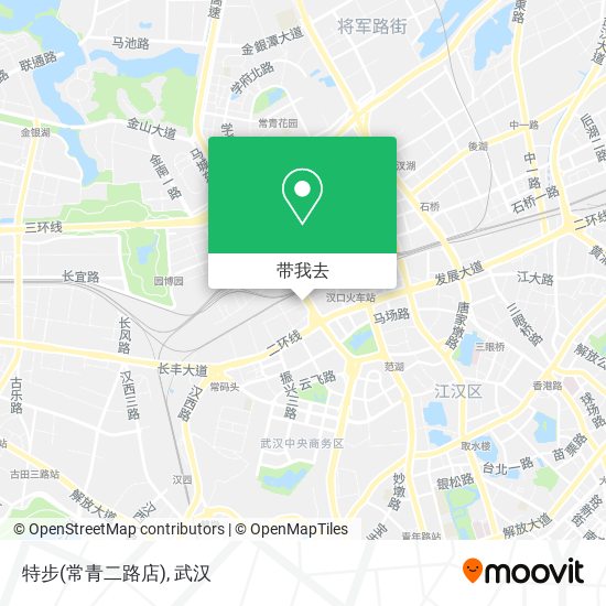 特步(常青二路店)地图