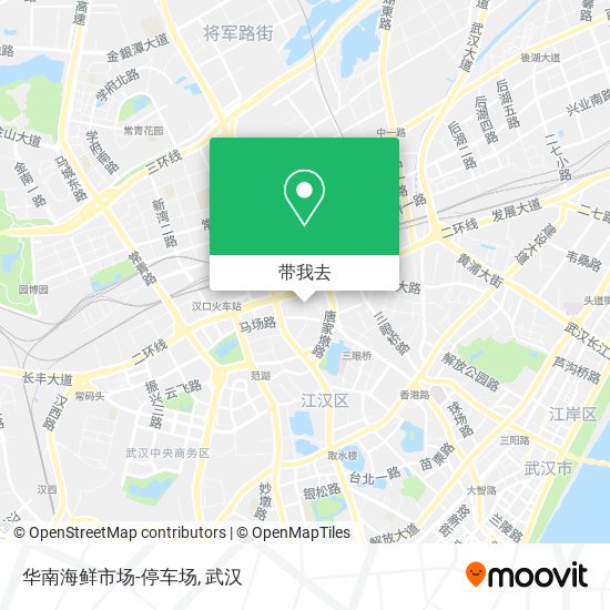 华南海鲜市场-停车场地图