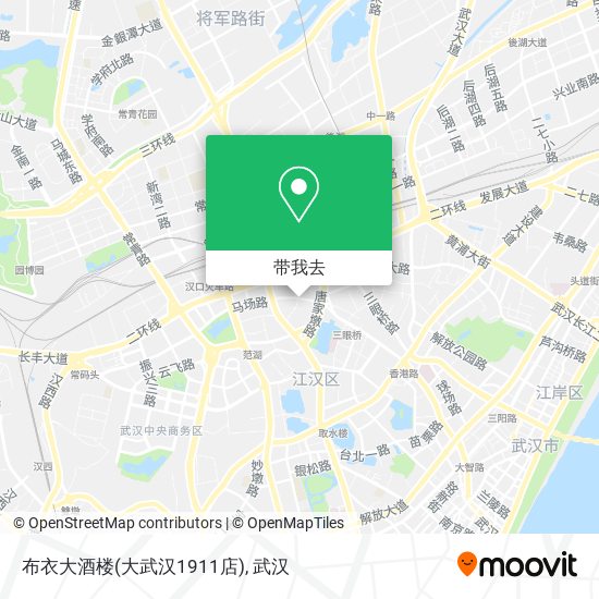 布衣大酒楼(大武汉1911店)地图