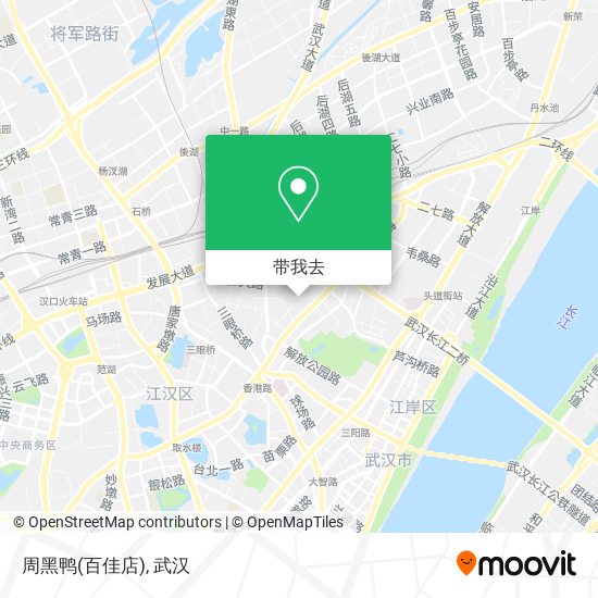 周黑鸭(百佳店)地图