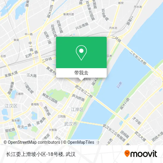 长江委上滑坡小区-18号楼地图