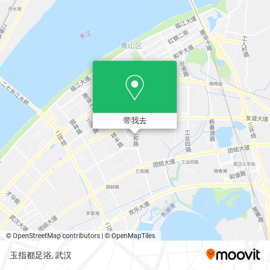 玉指都足浴地图