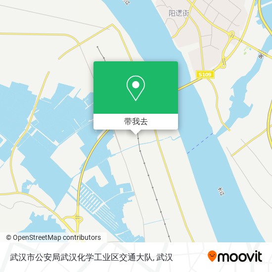 武汉市公安局武汉化学工业区交通大队地图