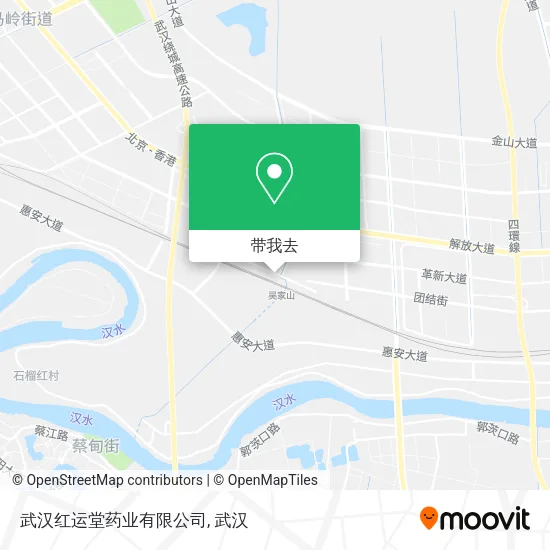 武汉红运堂药业有限公司地图
