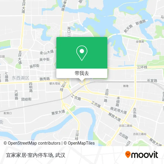 宜家家居-室内停车场地图