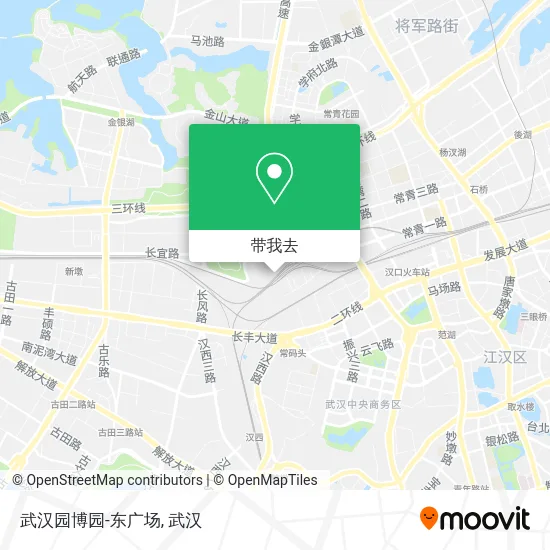 武汉园博园-东广场地图
