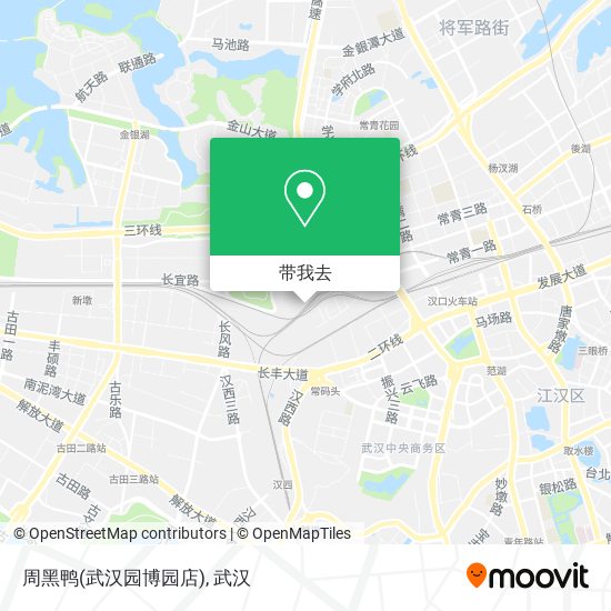 周黑鸭(武汉园博园店)地图