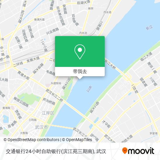 交通银行24小时自助银行(滨江苑三期南)地图