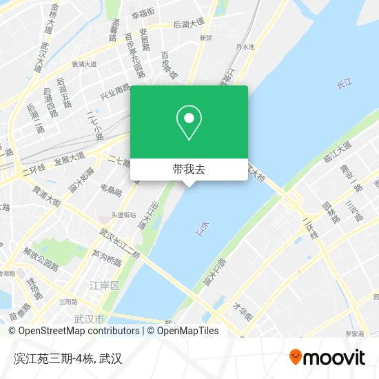 滨江苑三期-4栋地图