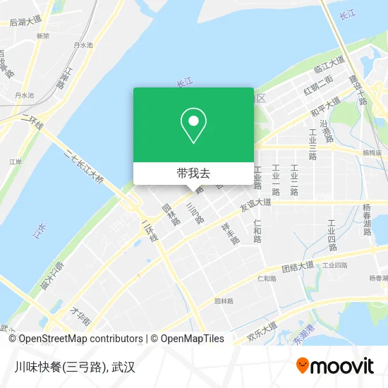 川味快餐(三弓路)地图