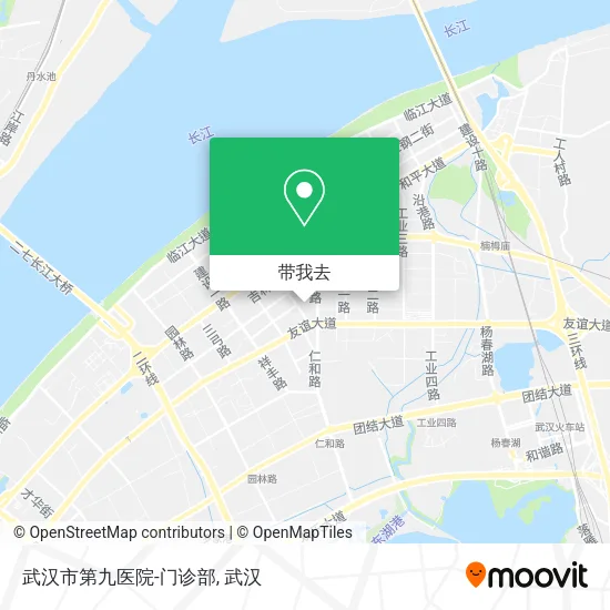 武汉市第九医院-门诊部地图