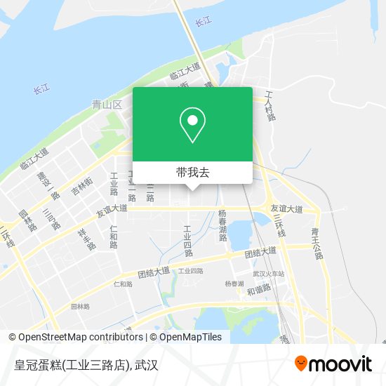 皇冠蛋糕(工业三路店)地图