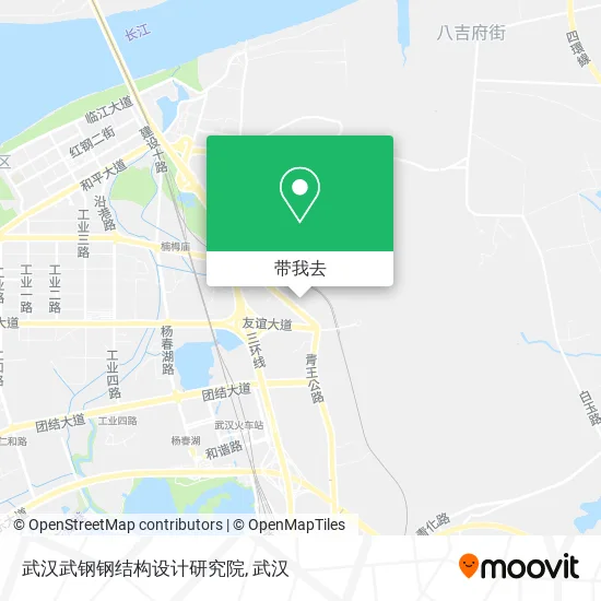 武汉武钢钢结构设计研究院地图