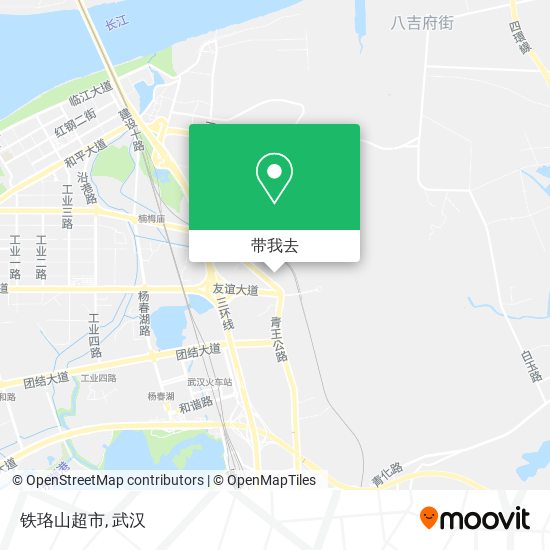 铁珞山超市地图