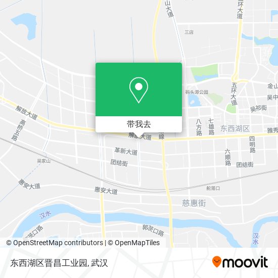 东西湖区晋昌工业园地图