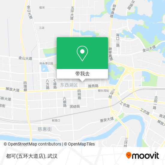 都可(五环大道店)地图