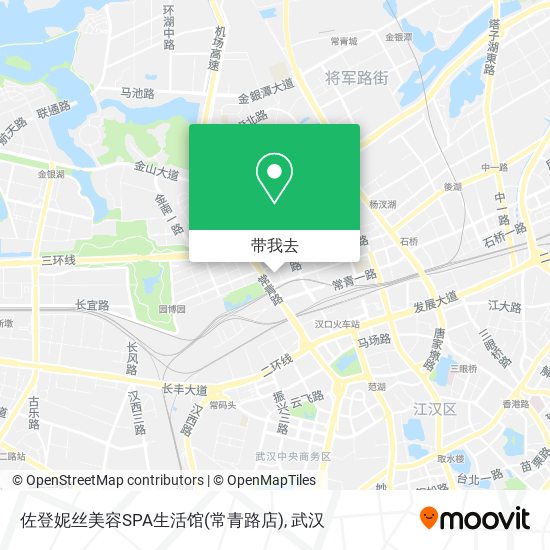 佐登妮丝美容SPA生活馆(常青路店)地图