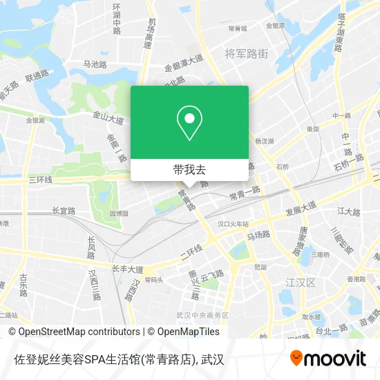 佐登妮丝美容SPA生活馆(常青路店)地图